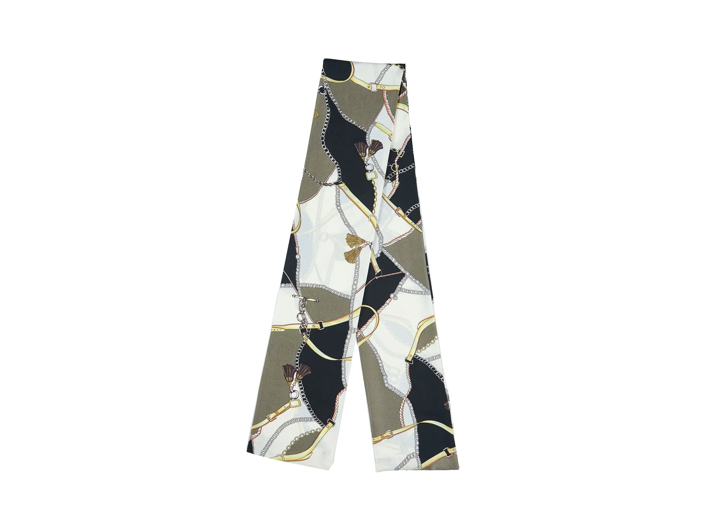 Printed Long Rayon Silk Scarf Multiple Patterns And Colours