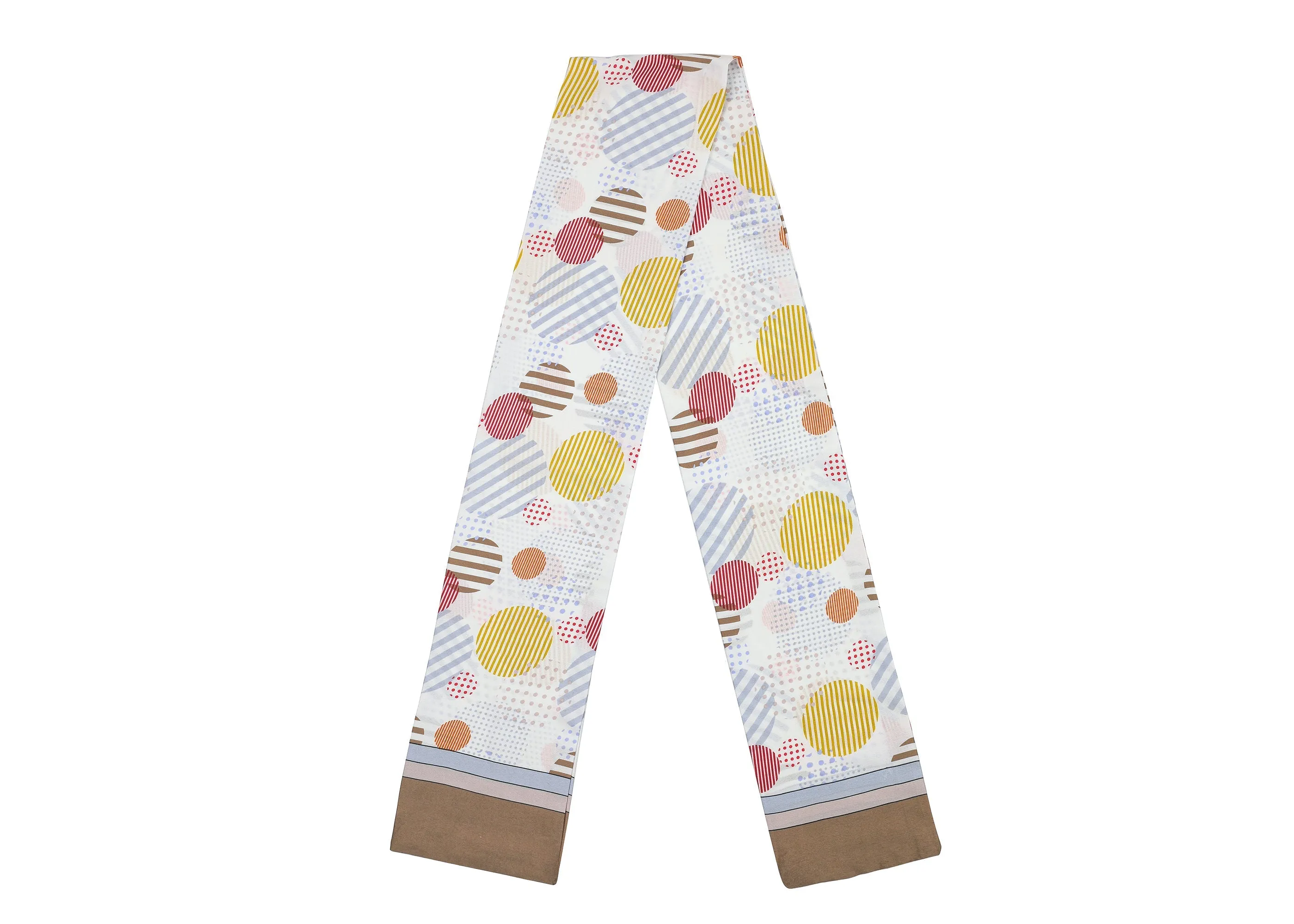 Printed Long Rayon Silk Scarf Multiple Patterns And Colours