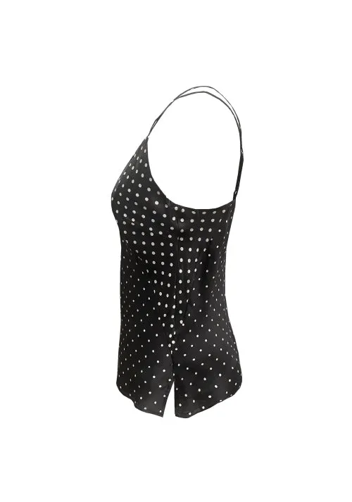 Printed Mia Cami Black