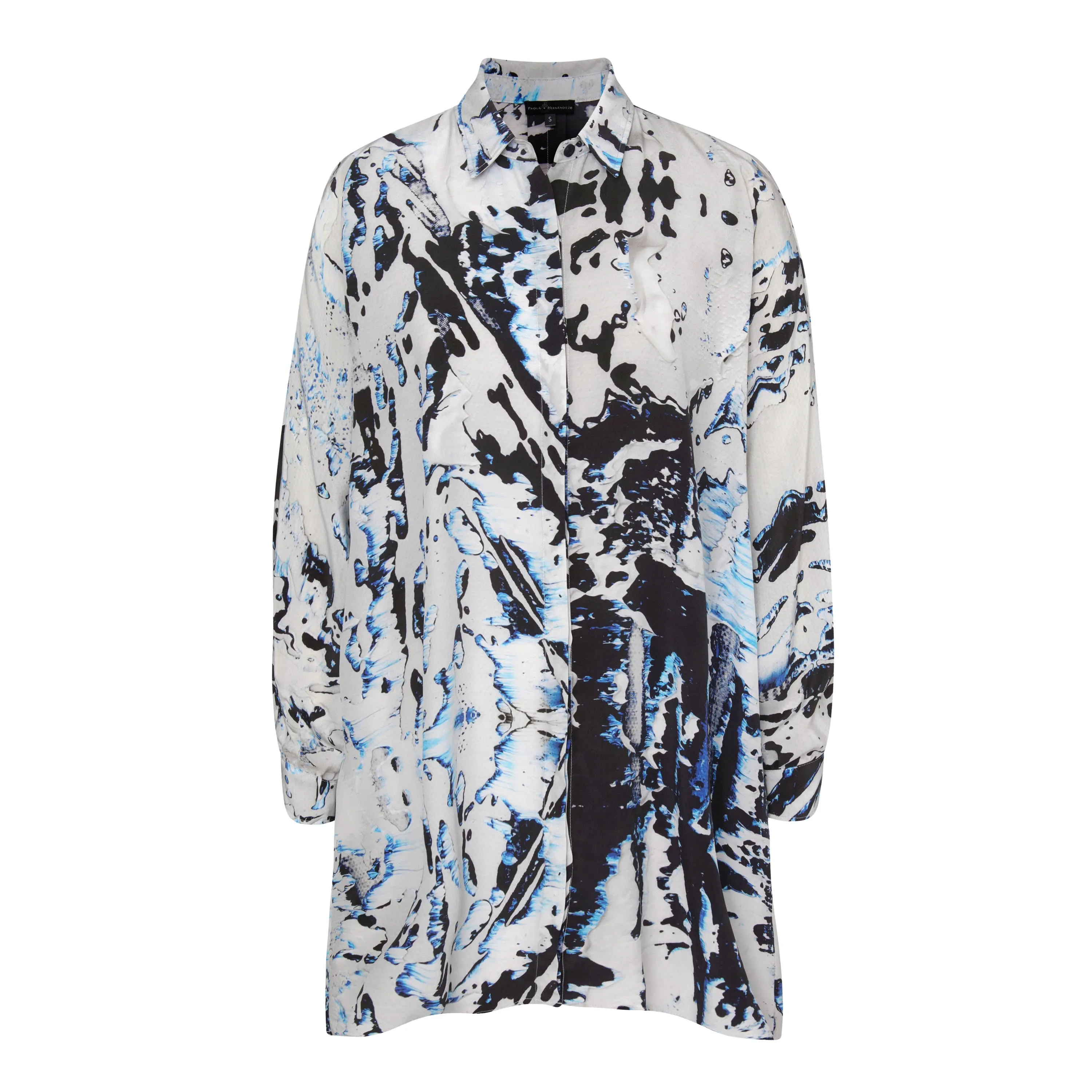 Printed Shirt Dress