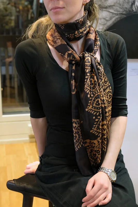 PRINTED SILK SCARF