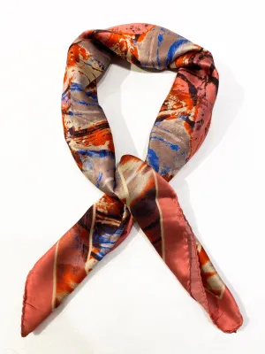 PRINTED SILK SCARF