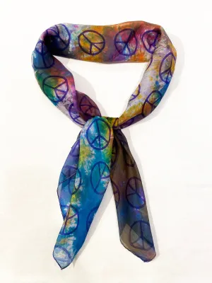 PRINTED SILK SCARF