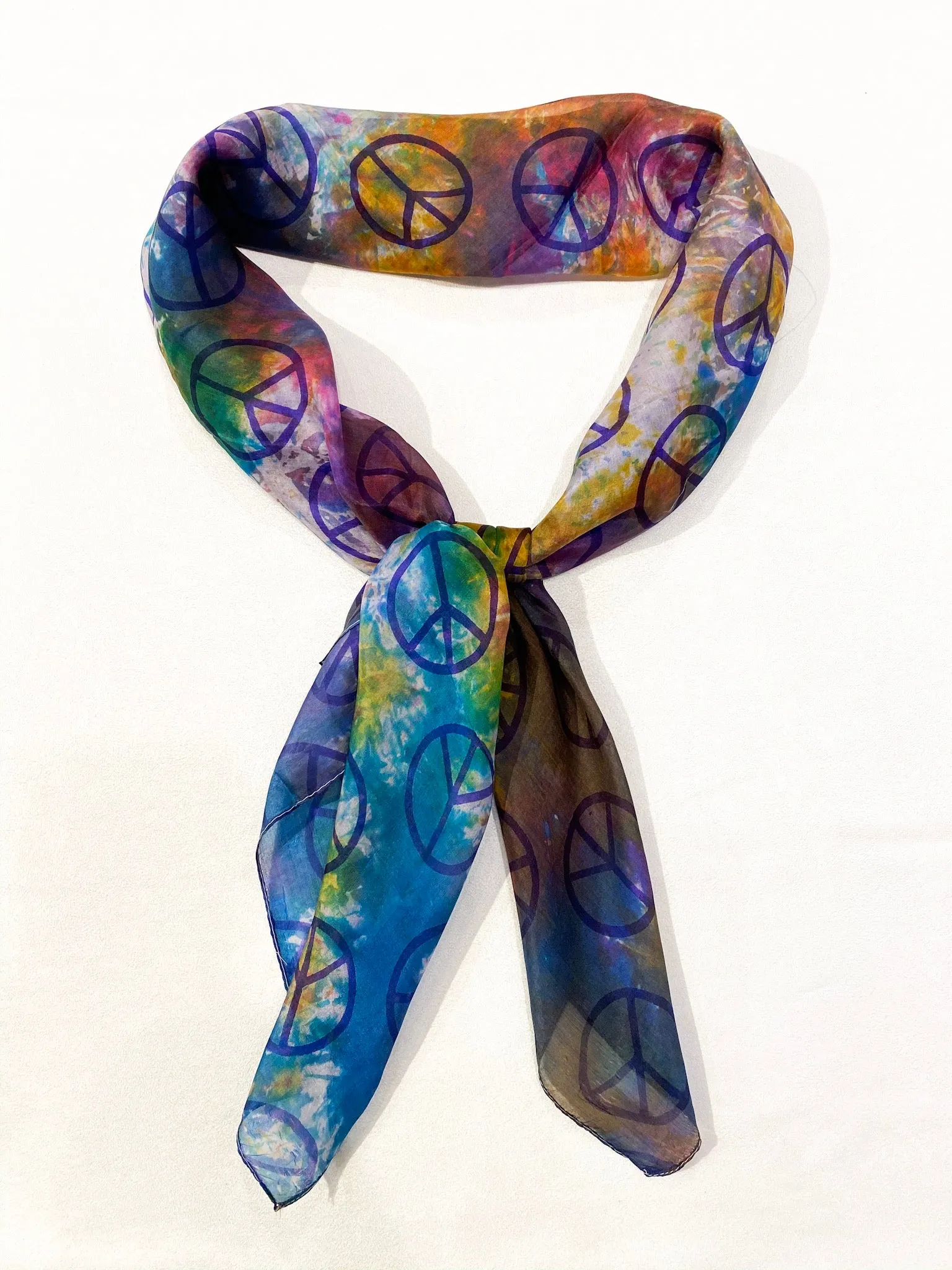 PRINTED SILK SCARF