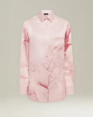 PRINTED SILK SHIRT