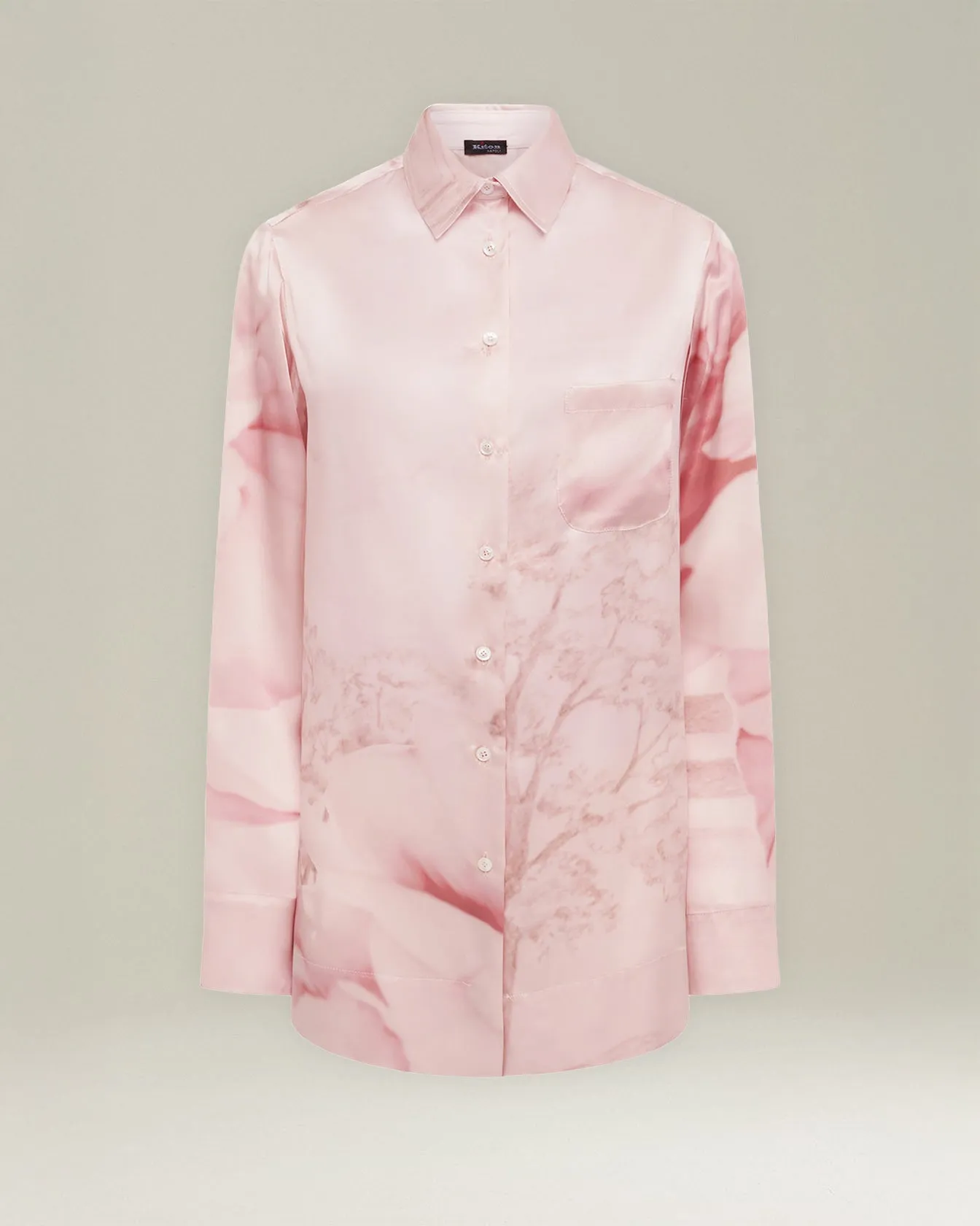 PRINTED SILK SHIRT