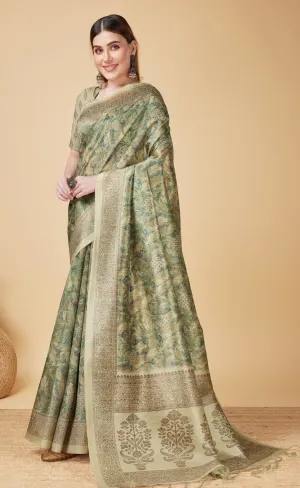Printed Soft Silk Saree