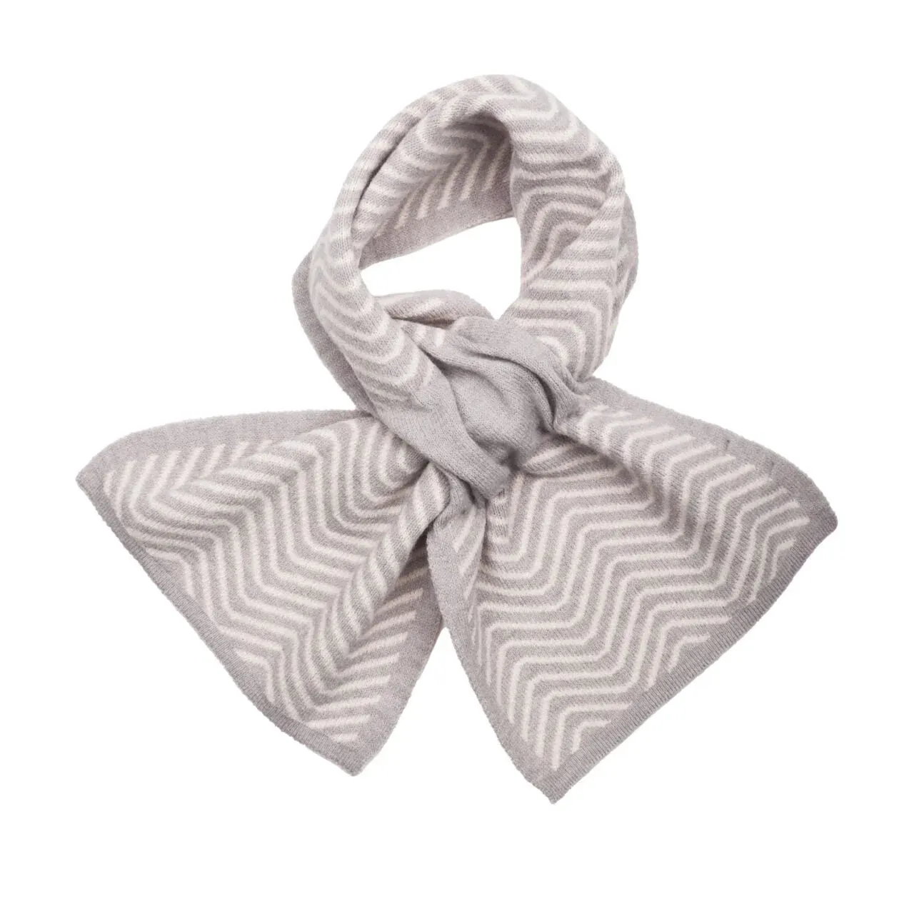 Pull Through Herringbone - Grey