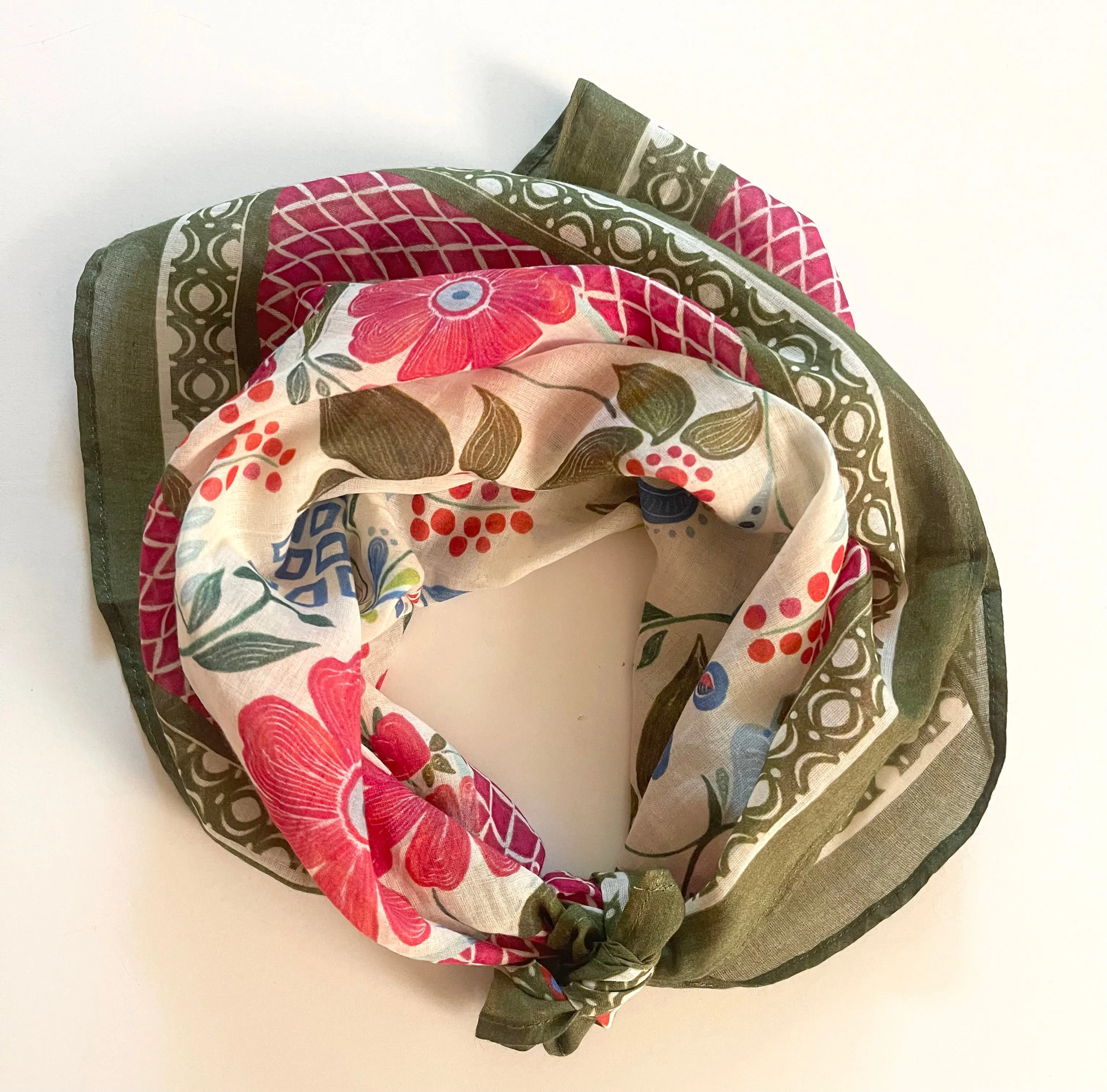 "Beauty" Organic Cotton Neck Scarf
