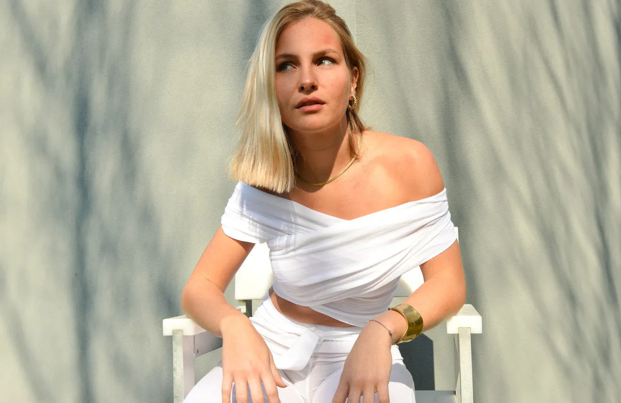 "White Quartzo" Scarf