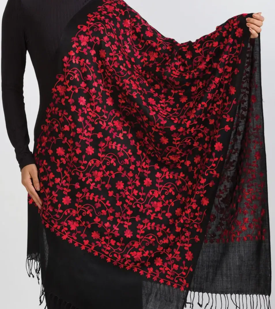 Rani Embroidered Shawl