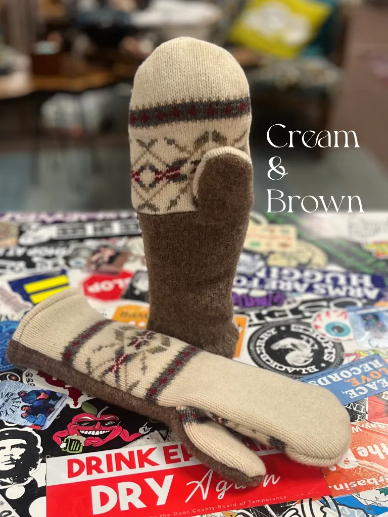 REBETTY WOOL MITTENS
