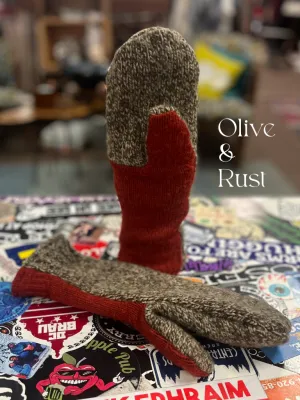 REBETTY WOOL MITTENS