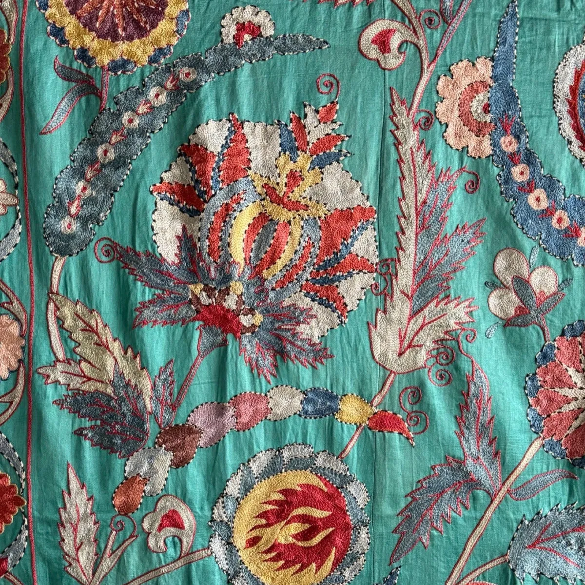RESERVED: Hand Stitched Suzani (CSSU011224 | 65 x 87")