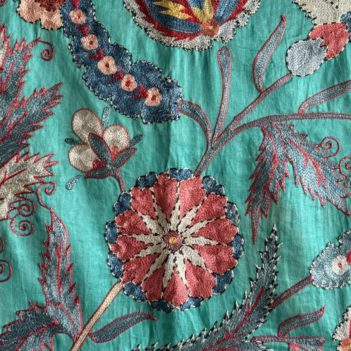 RESERVED: Hand Stitched Suzani (CSSU011224 | 65 x 87")