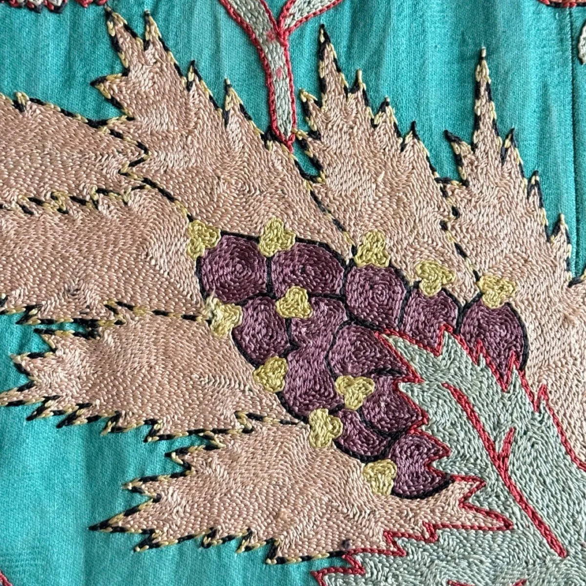 RESERVED: Hand Stitched Suzani (CSSU011224 | 65 x 87")