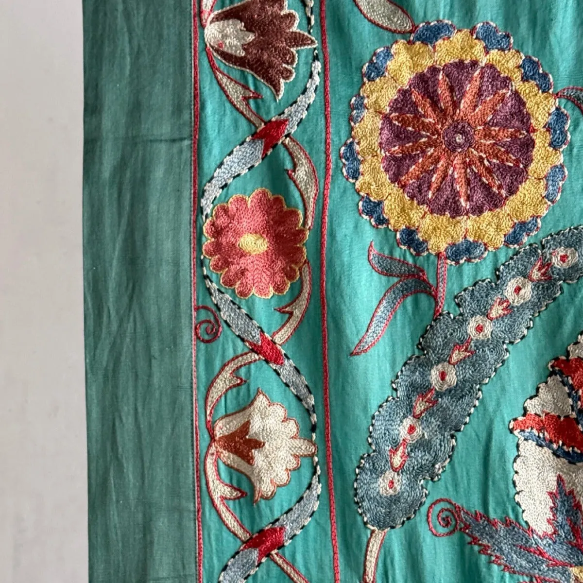 RESERVED: Hand Stitched Suzani (CSSU011224 | 65 x 87")