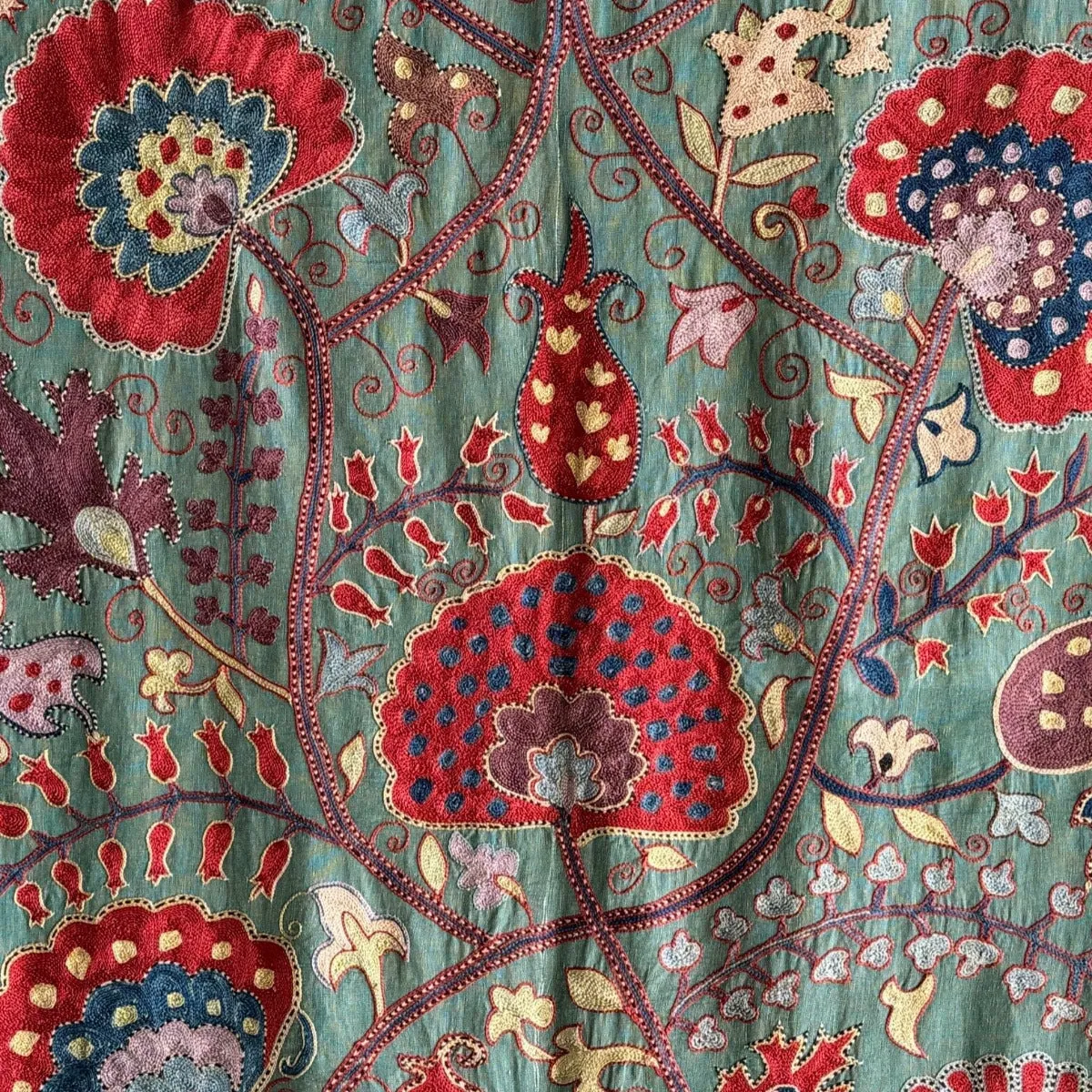 RESERVED: Hand Stitched Suzani (CSSU013024 | 84 x 110")