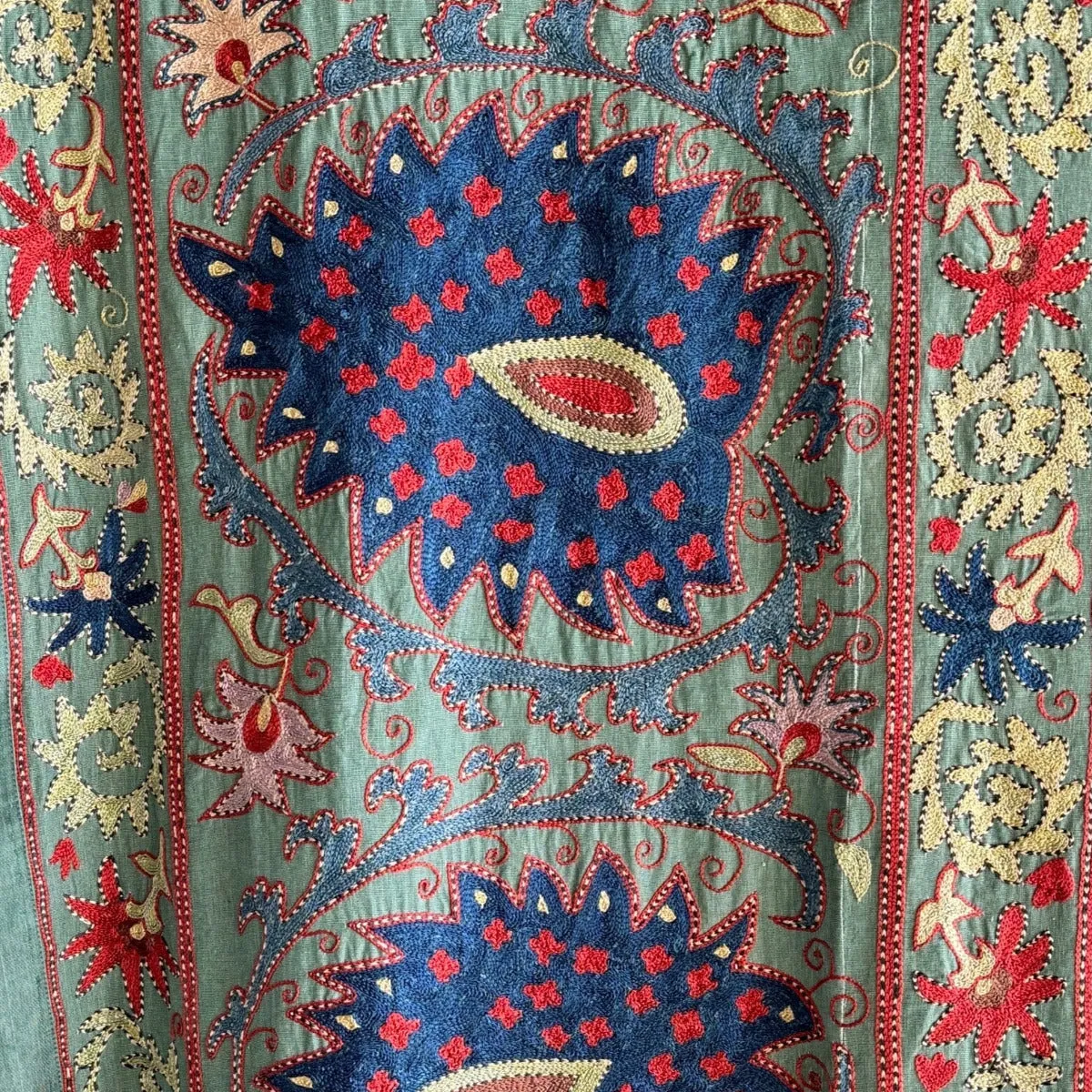 RESERVED: Hand Stitched Suzani (CSSU013024 | 84 x 110")