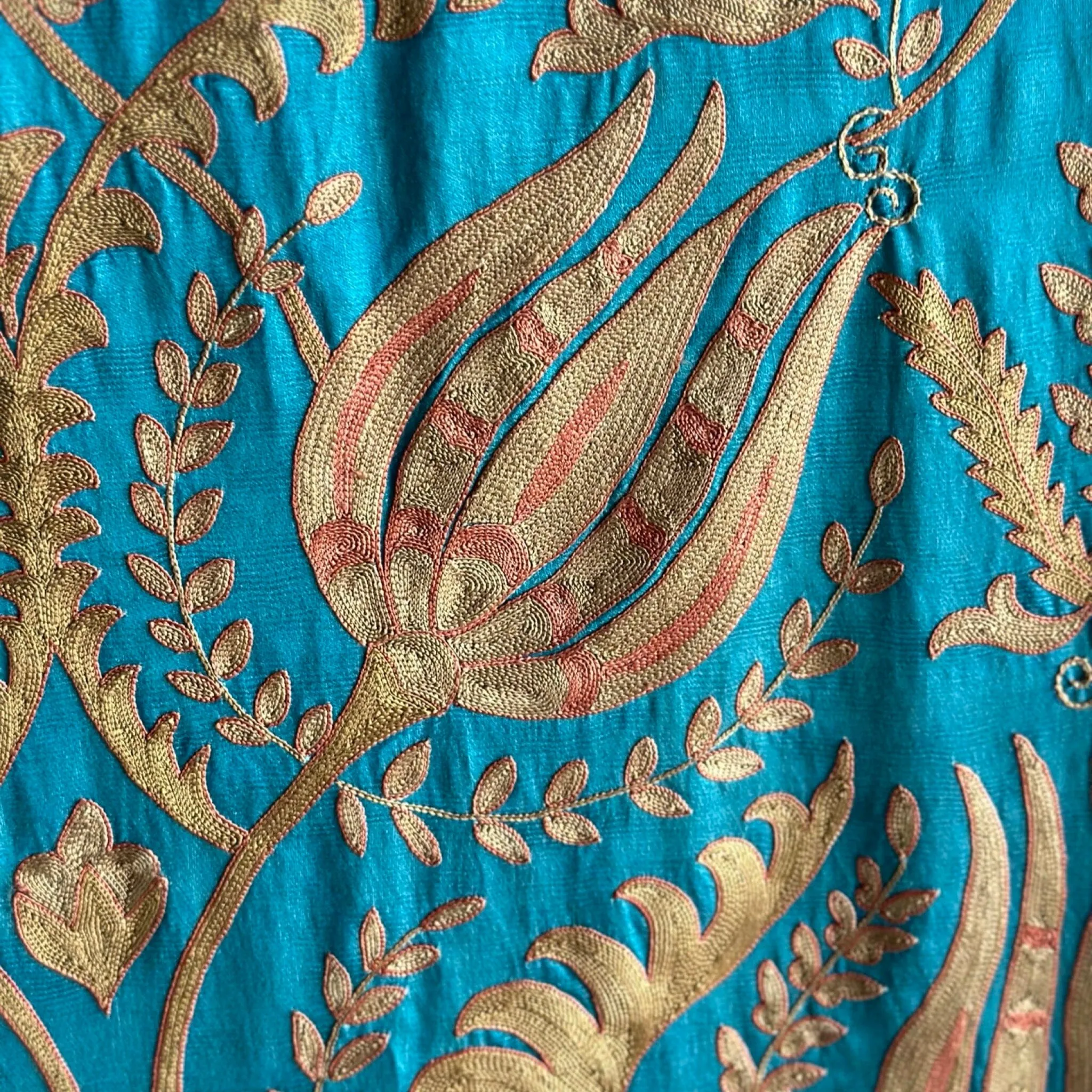 RESERVED: Hand Stitched Suzani (CSSU062223 | 98 x 59")