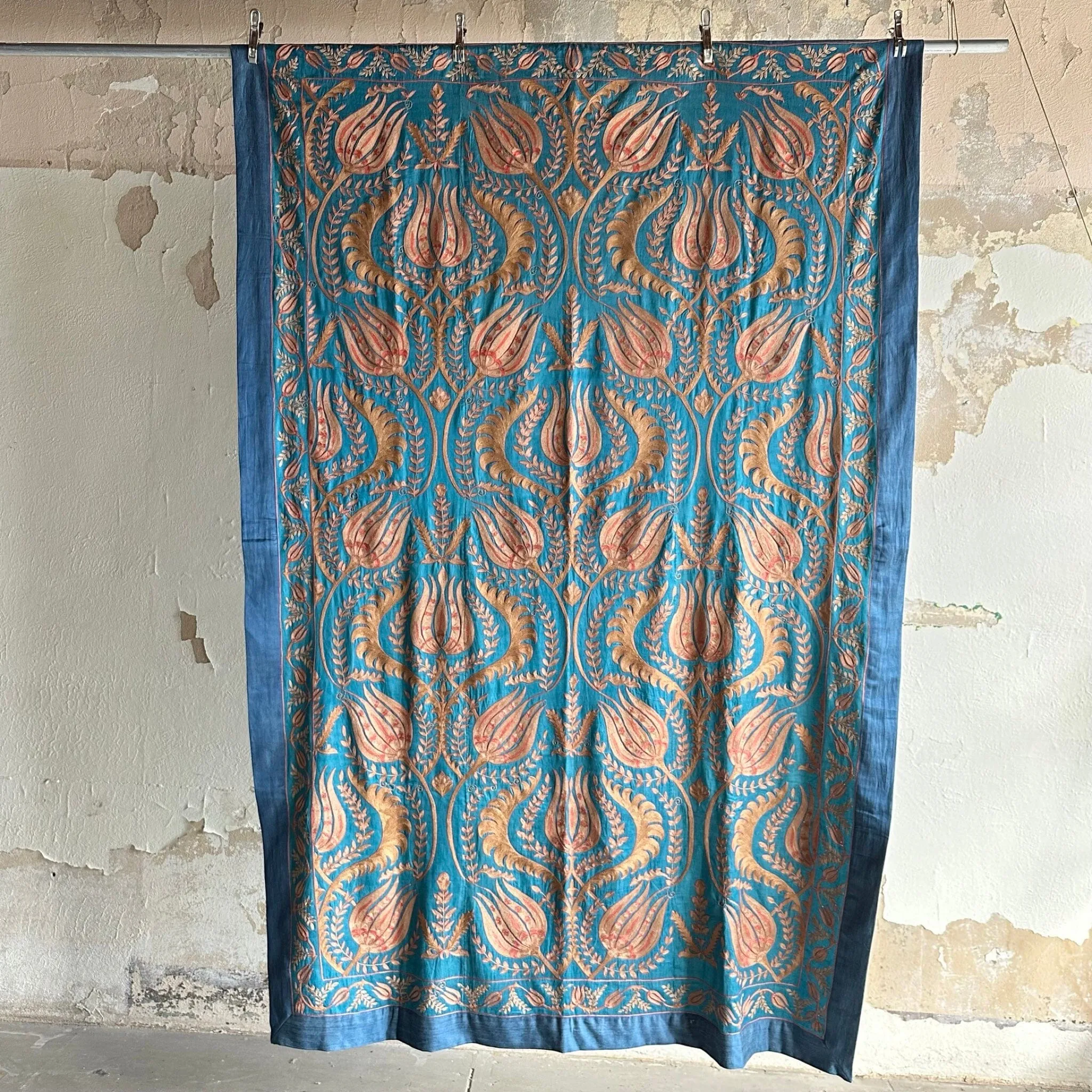 RESERVED: Hand Stitched Suzani (CSSU062223 | 98 x 59")