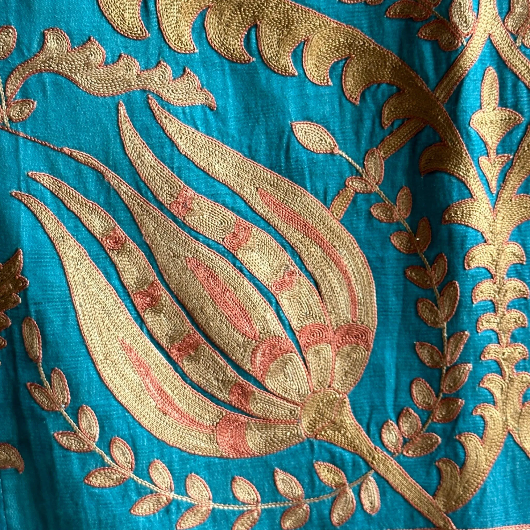 RESERVED: Hand Stitched Suzani (CSSU062223 | 98 x 59")