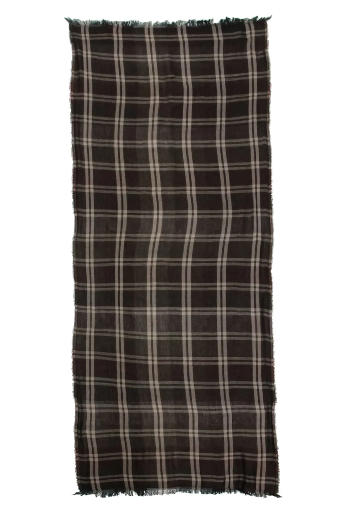 Reversible Plaid Scarf