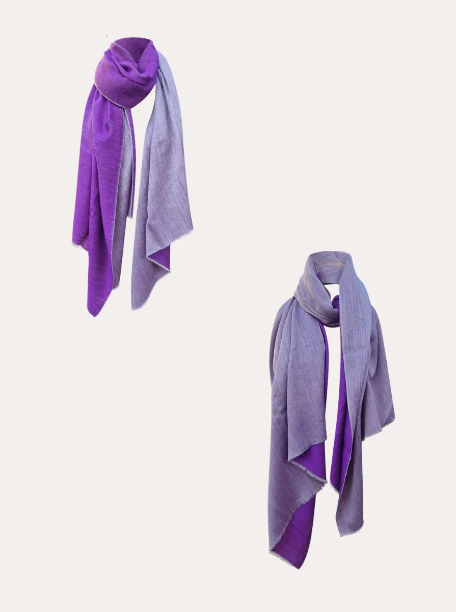 rewool reversible shawl