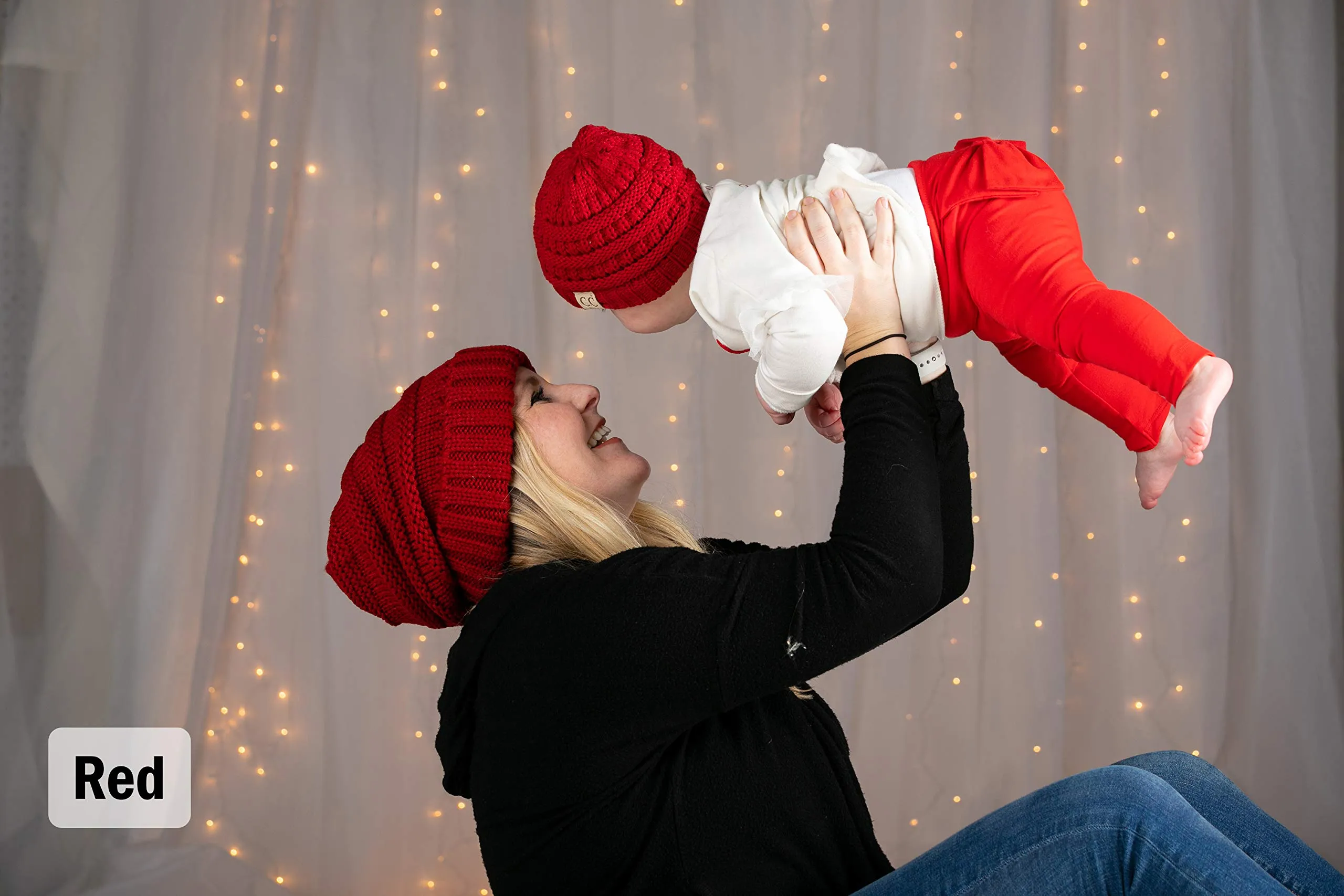 Ribbed Knit Baby Beanie by Funky Junque