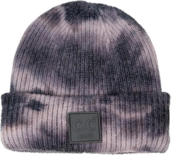 Ribbed Knit Baby Beanie by Funky Junque