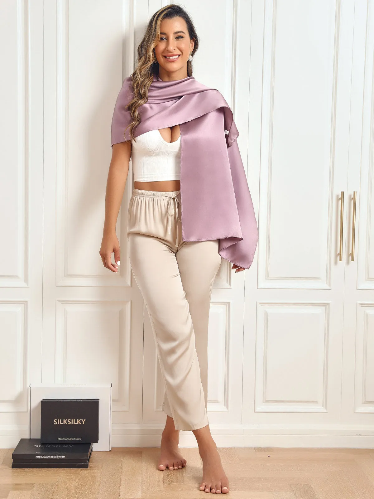 Rosamund - Timeless Solid Color Woman's Long Scarf