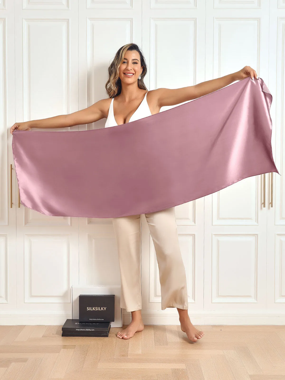 Rosamund - Timeless Solid Color Woman's Long Scarf