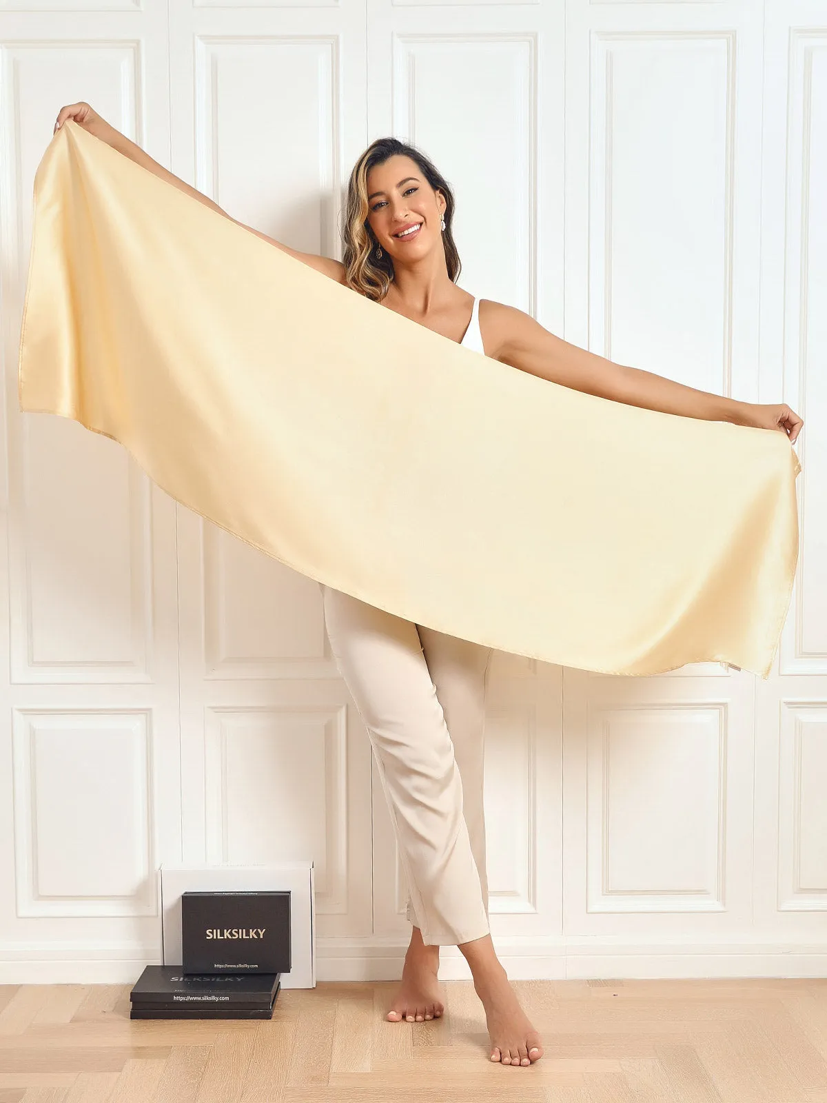Rosamund - Timeless Solid Color Woman's Long Scarf