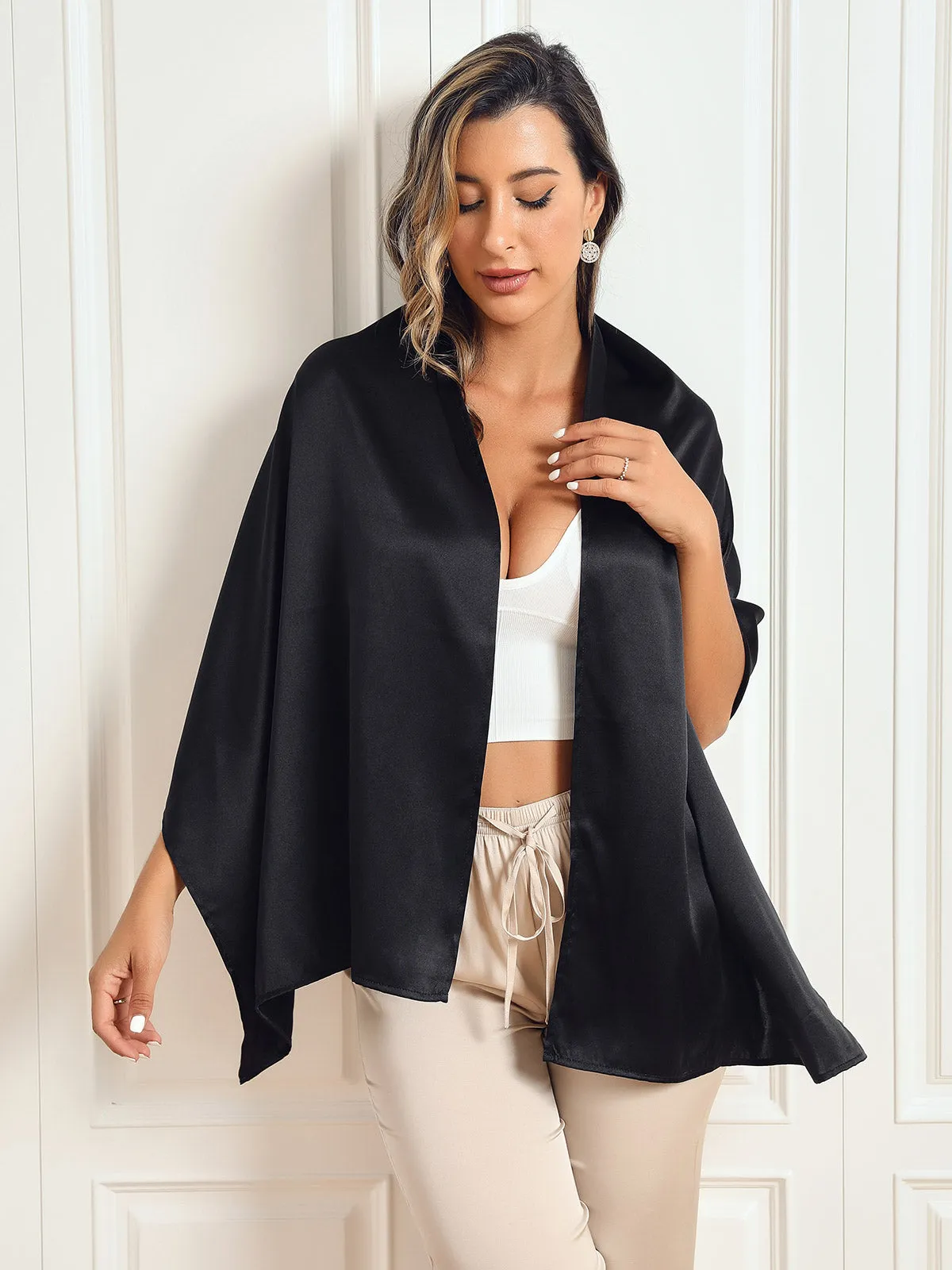 Rosamund - Timeless Solid Color Woman's Long Scarf