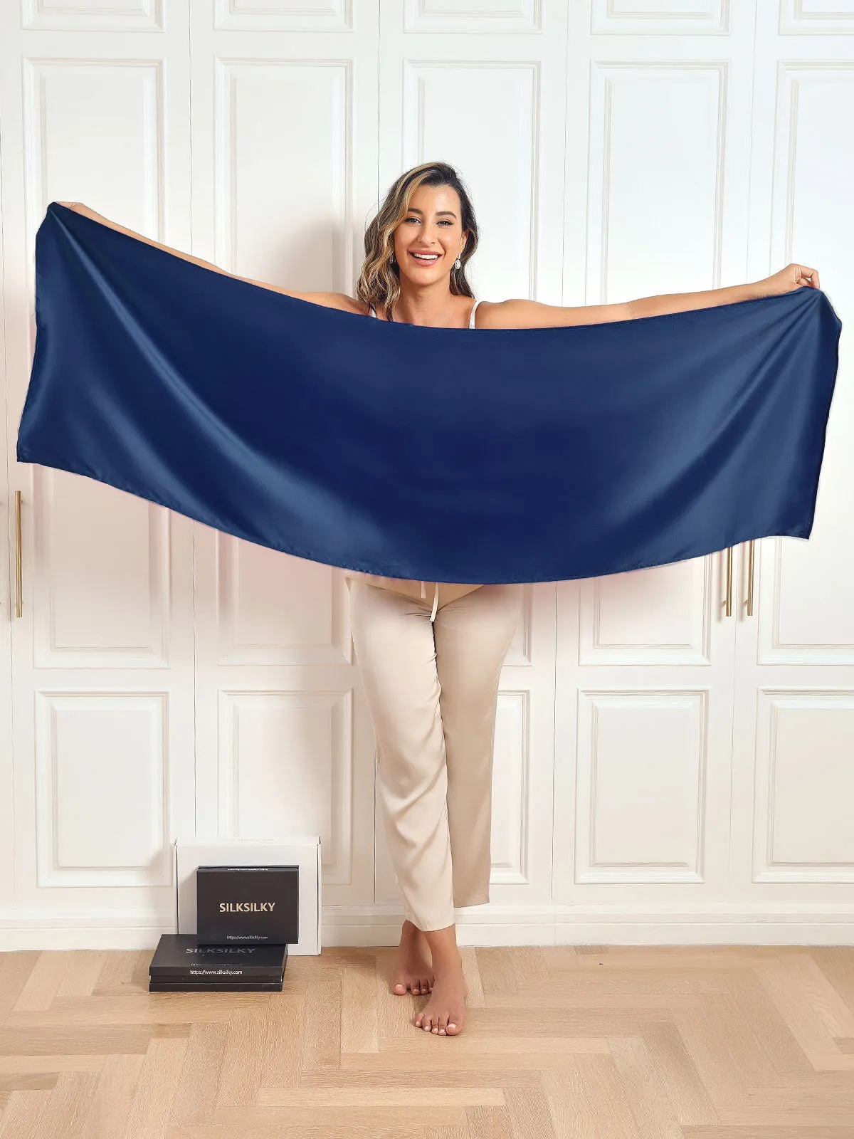 Rosamund - Timeless Solid Color Woman's Long Scarf