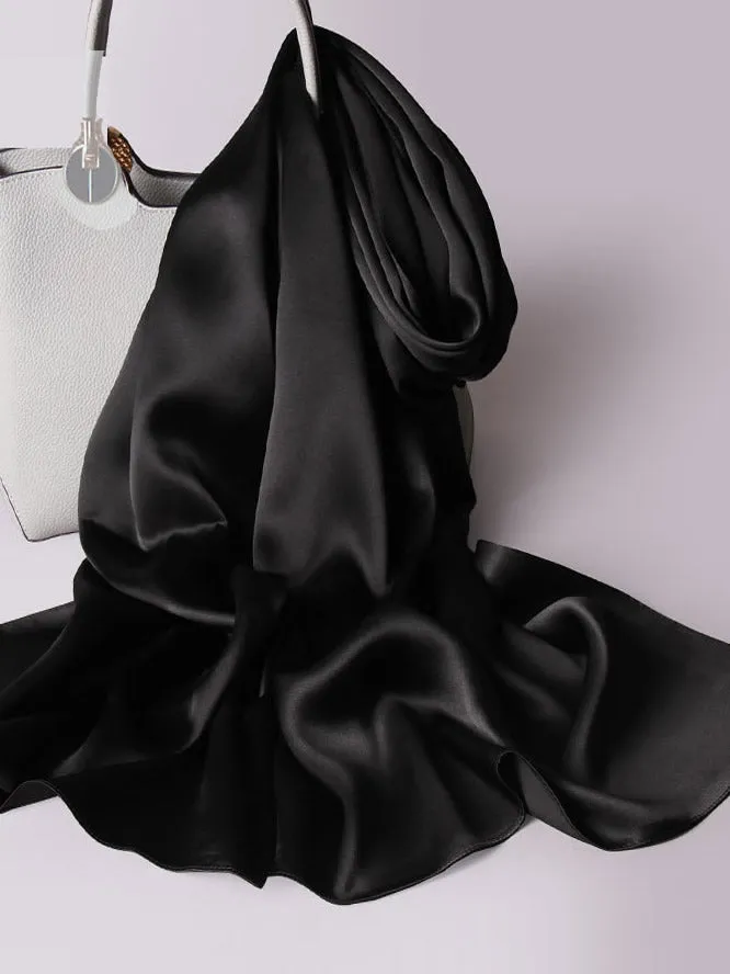 Rosamund - Timeless Solid Color Woman's Long Scarf