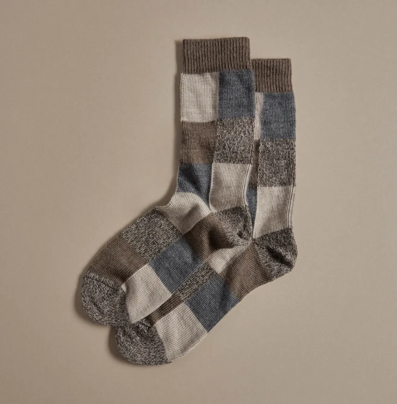 Rove socks patchwork