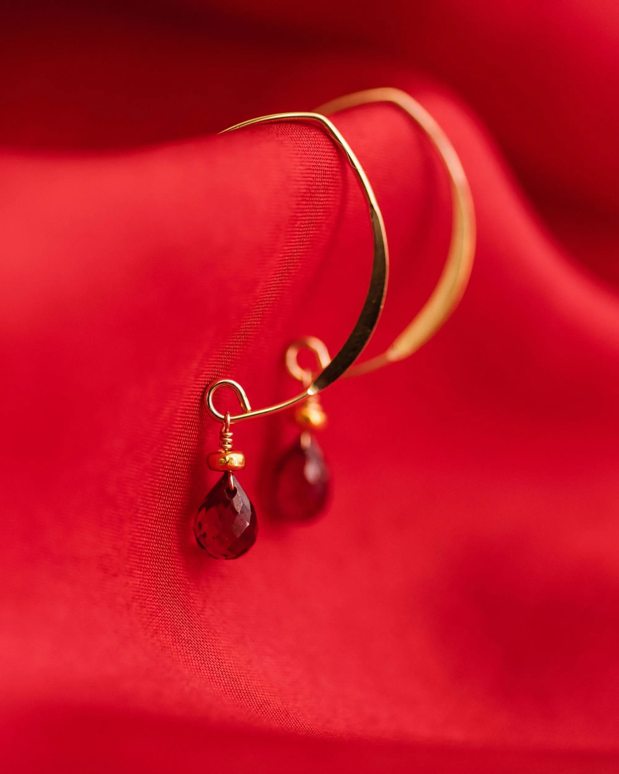 Ruby Earrings - July