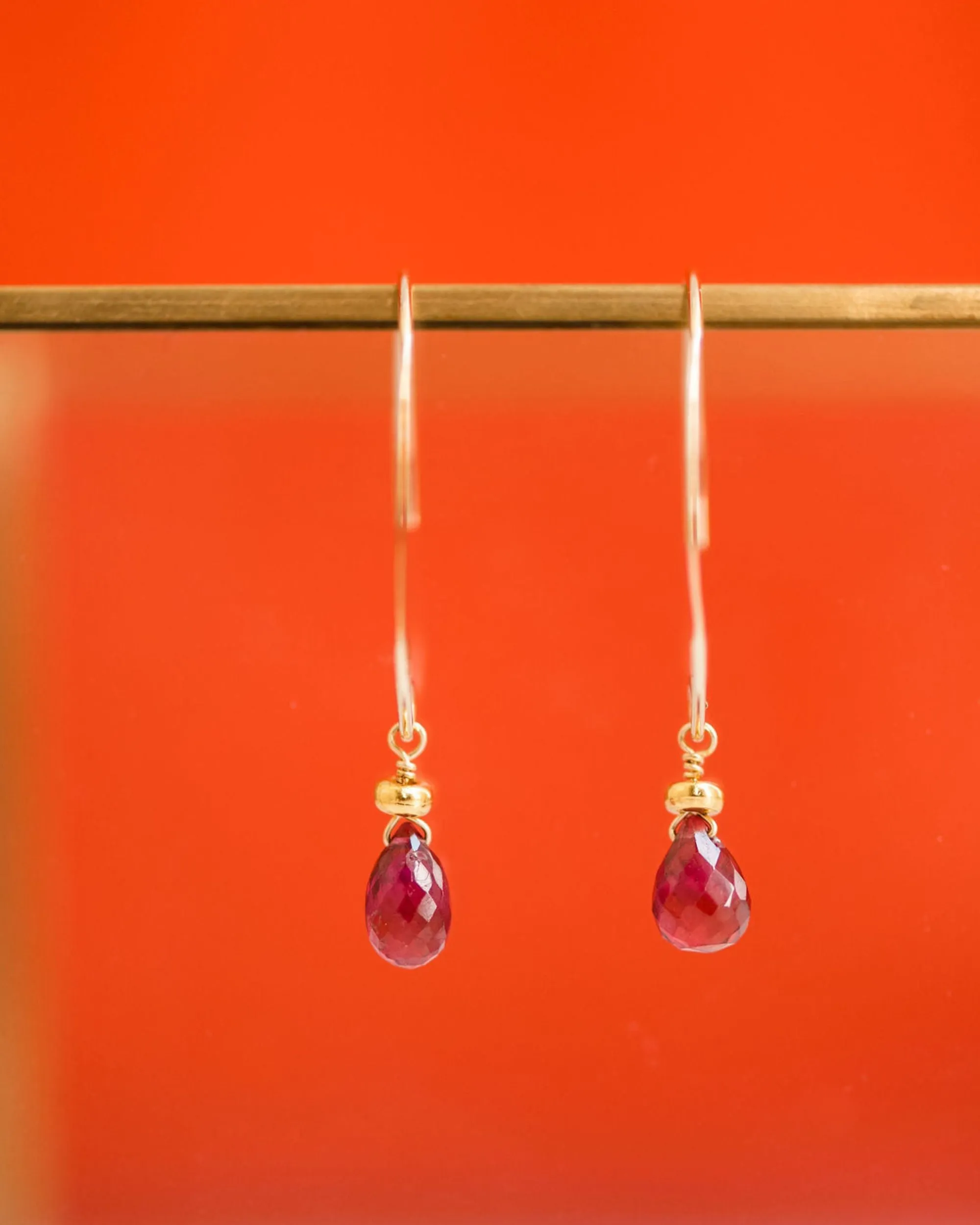 Ruby Earrings - July