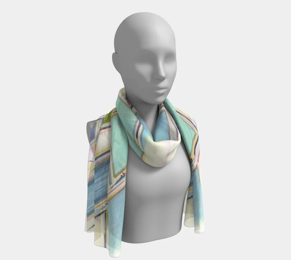 Rung by Rung Long Scarf