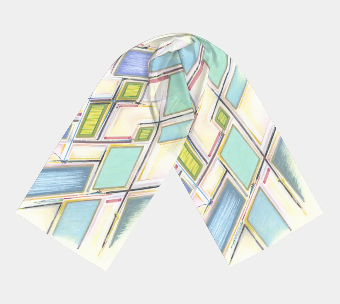 Rung by Rung Long Scarf