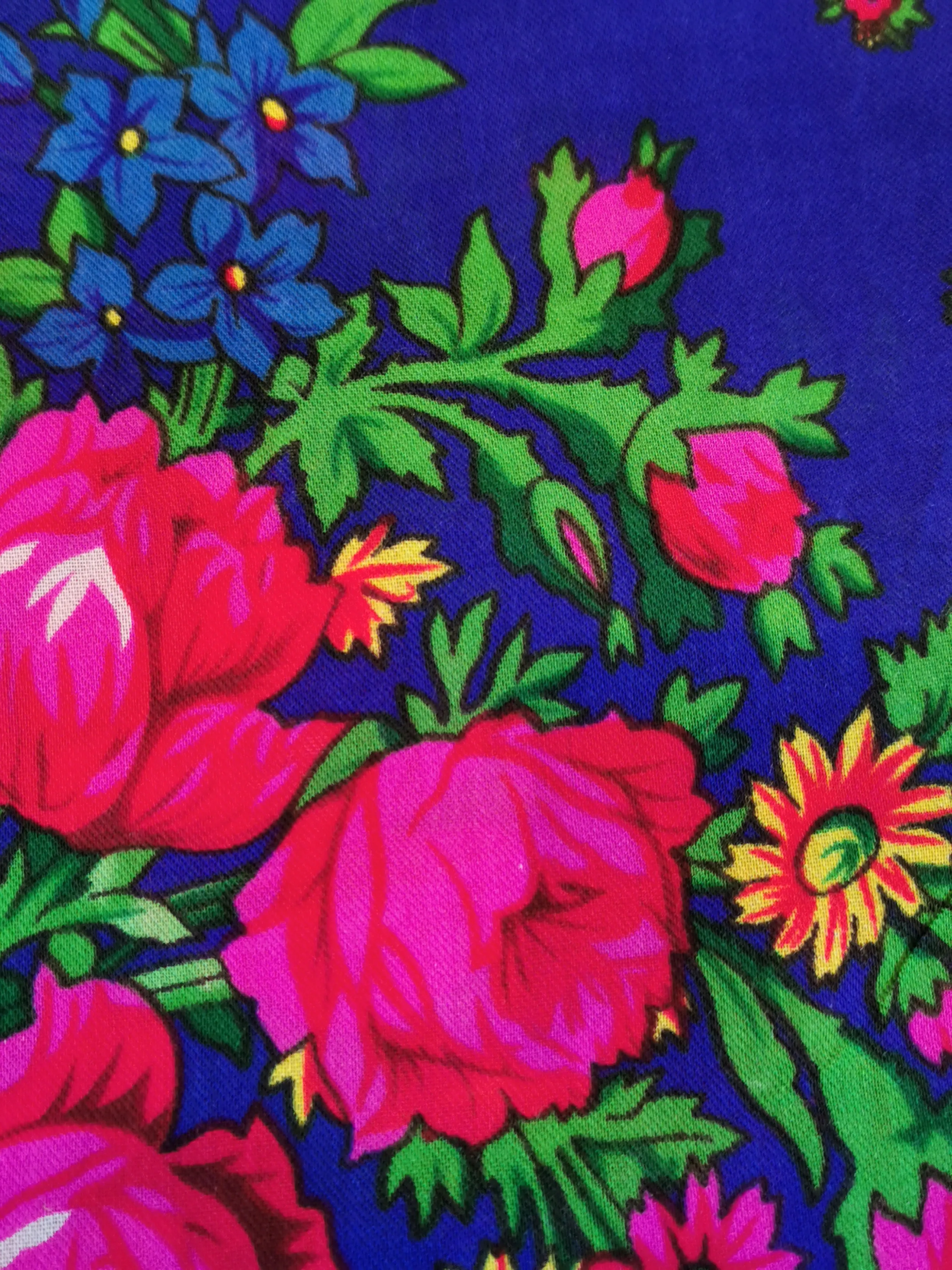 Russian super floral scarf