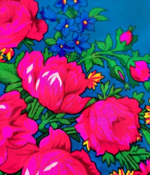 Russian super floral scarf