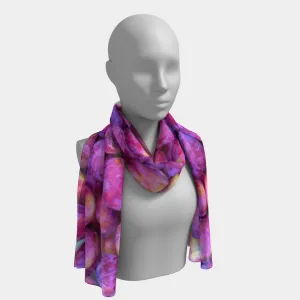 Rustic Plums Long Scarf