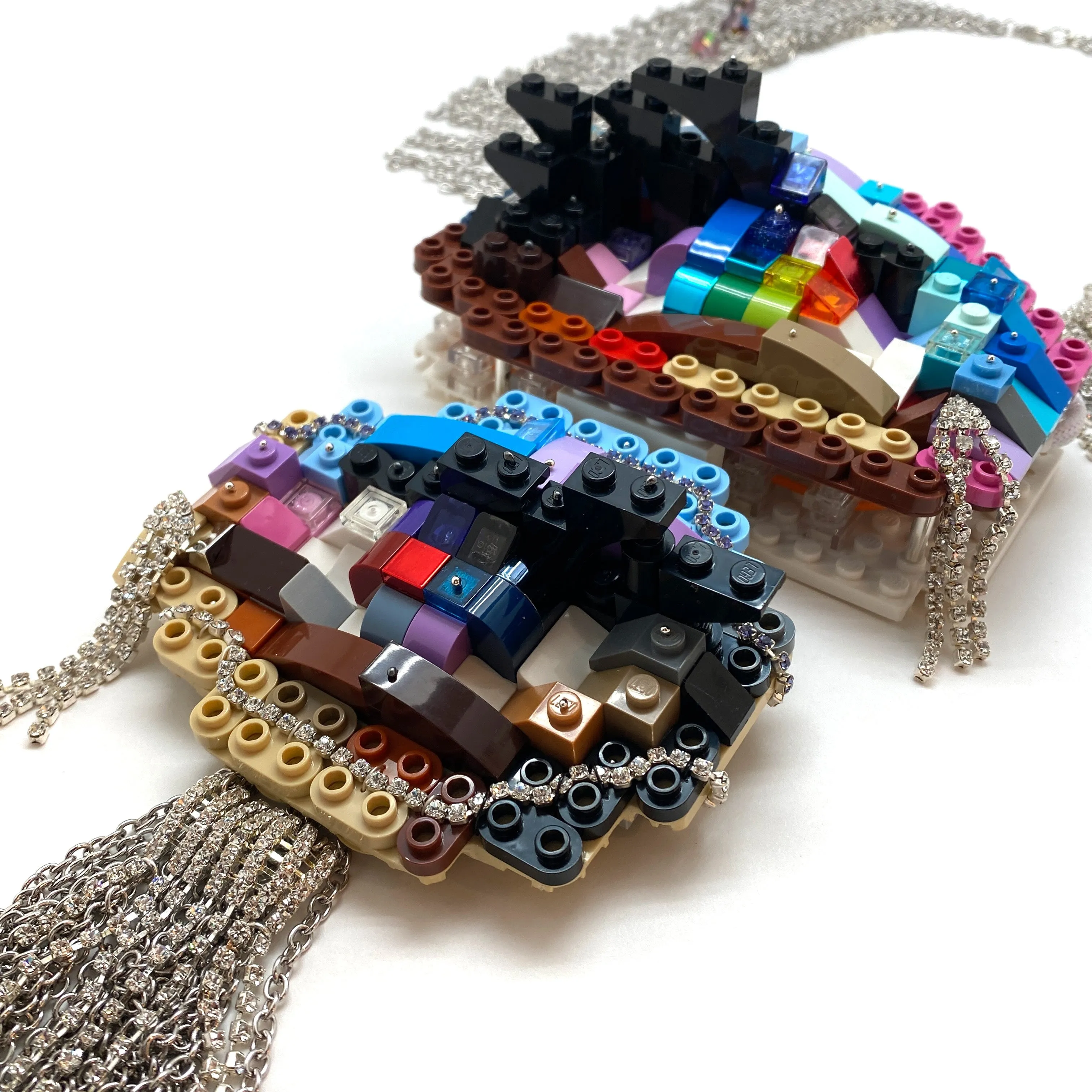 “Saint” Marsha P. Johnson and “Mother” Sylvia Rivera Necklace
