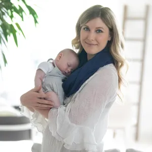 *SALE* Two-In-One Nursing Scarf - Carmel Bay