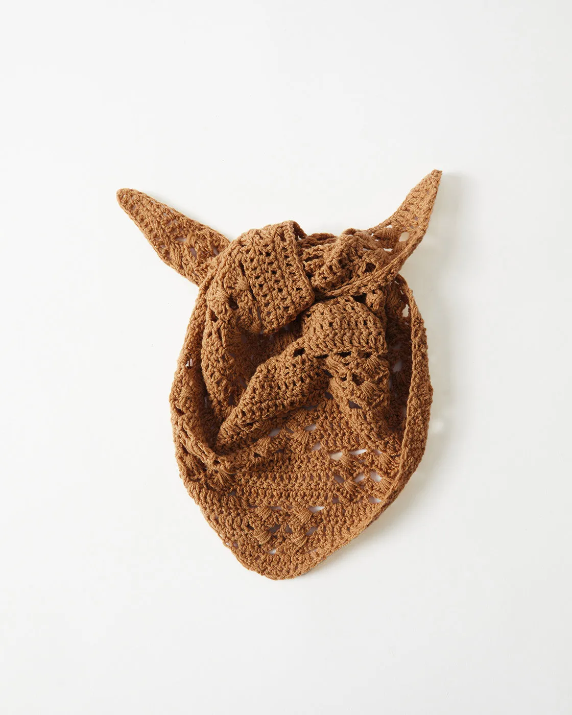 Sandy Headscarf Organic Cotton Chestnut