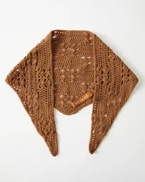 Sandy Headscarf Organic Cotton Chestnut
