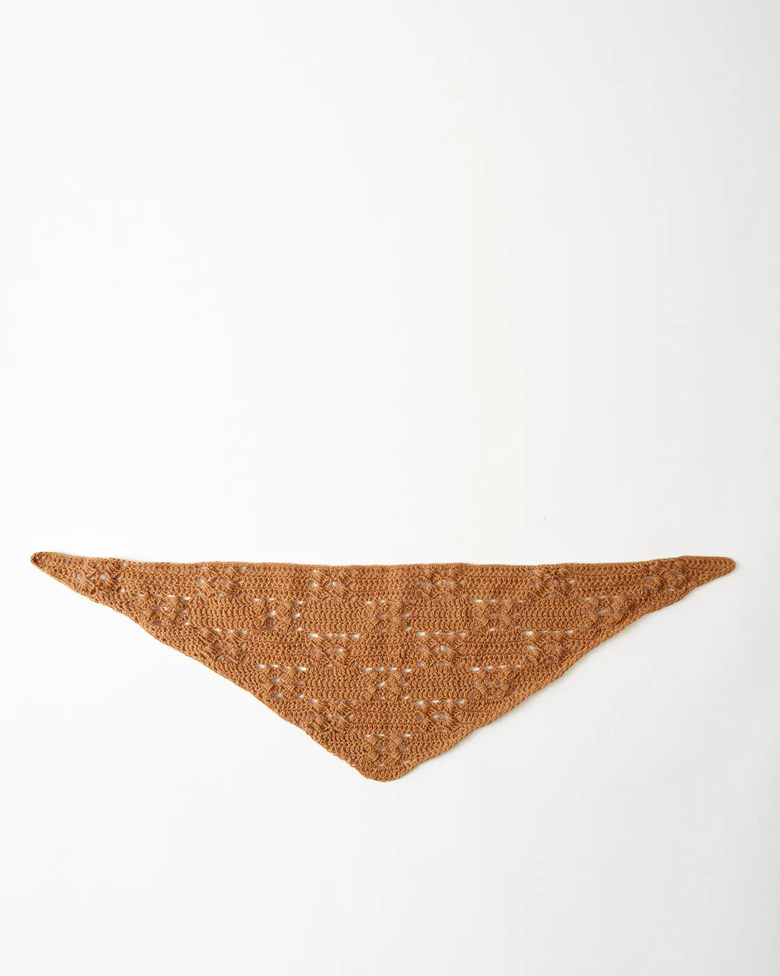 Sandy Headscarf Organic Cotton Chestnut