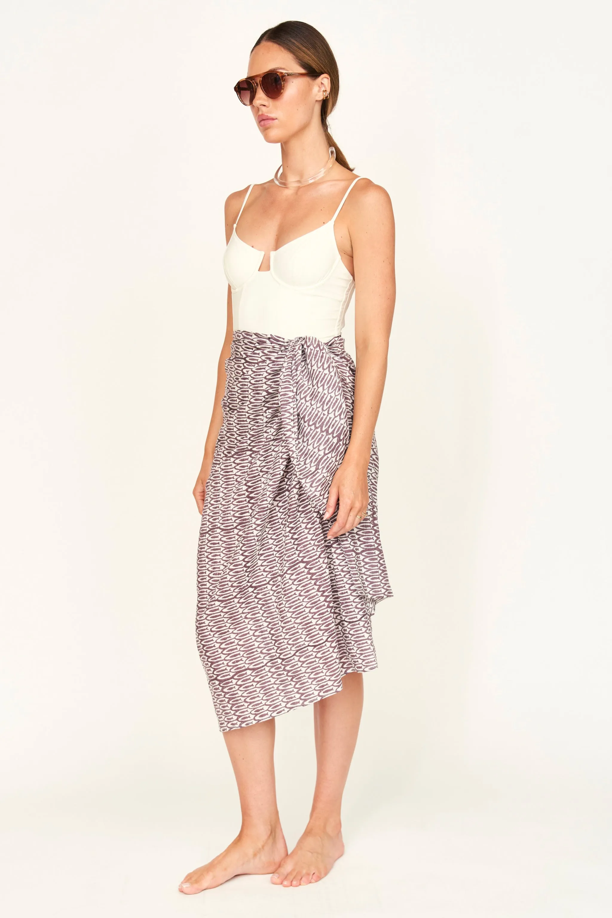 Sarong in Grappa Minnow